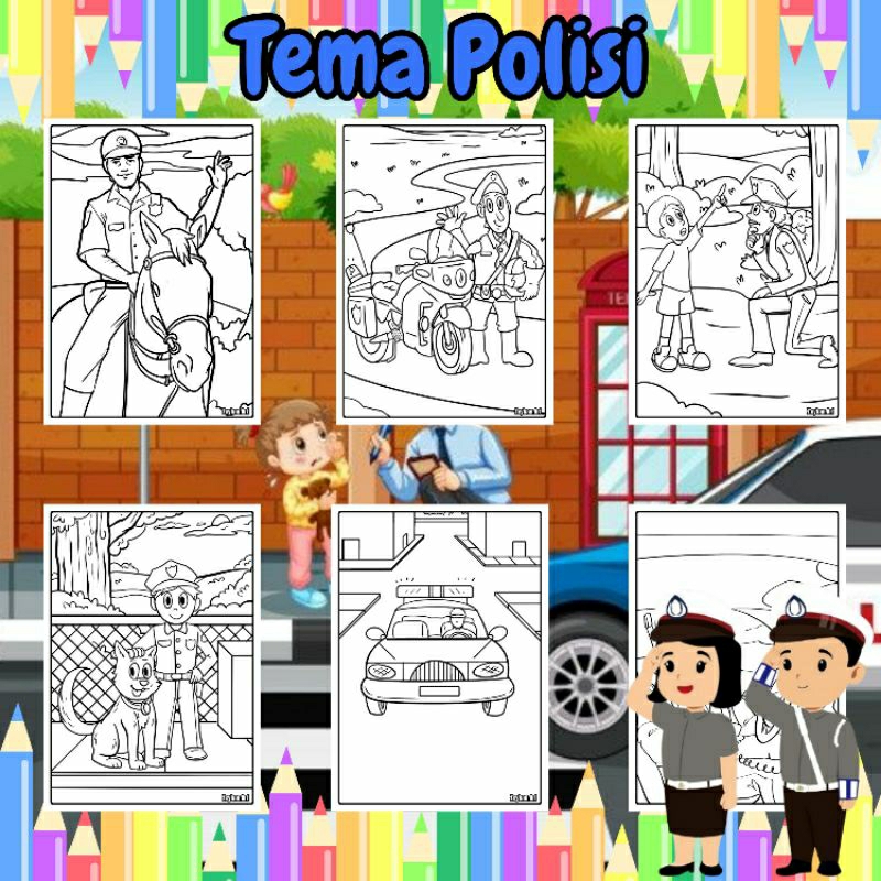 

COLORING | KERTAS GAMBAR | MEWARNAI | POLISI | TK | PAUD | SD | DEWASA