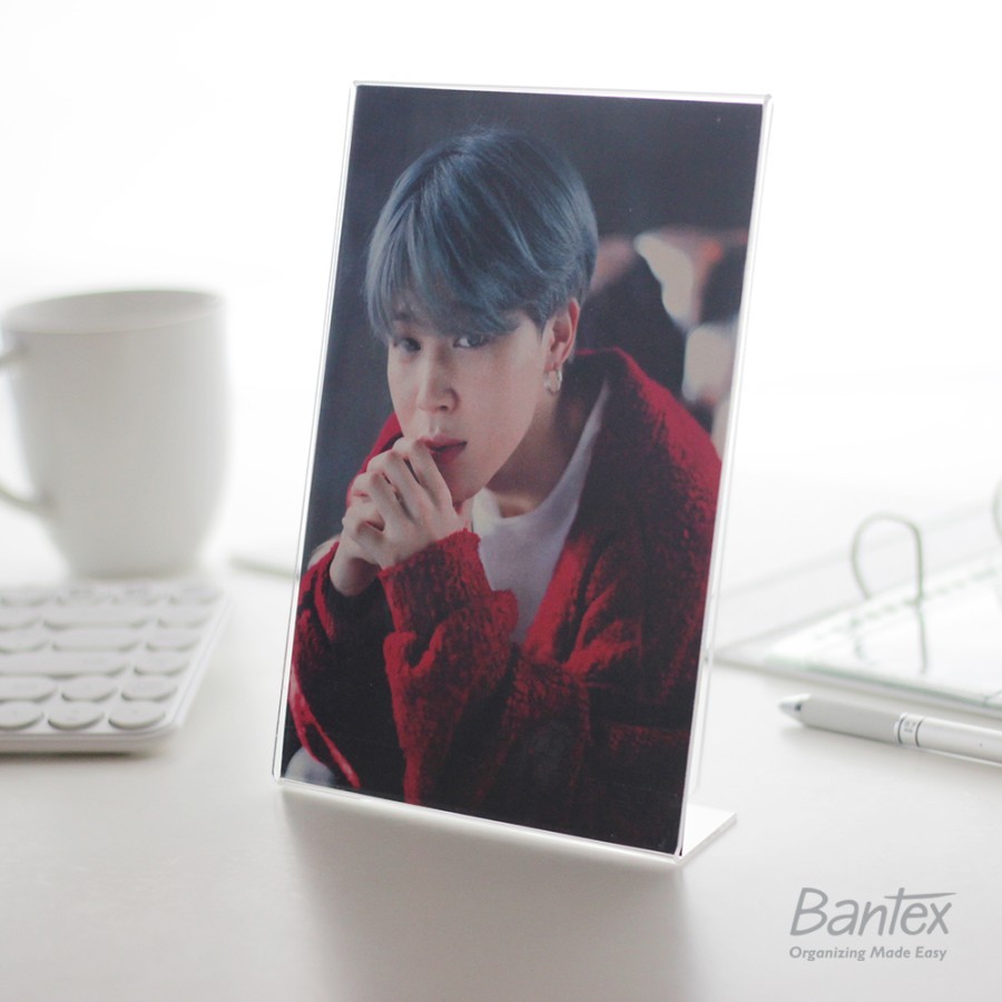 

Bantex A4 Acrylic Slanted Display # 8852 08 Sign Holder Papan Akrilik