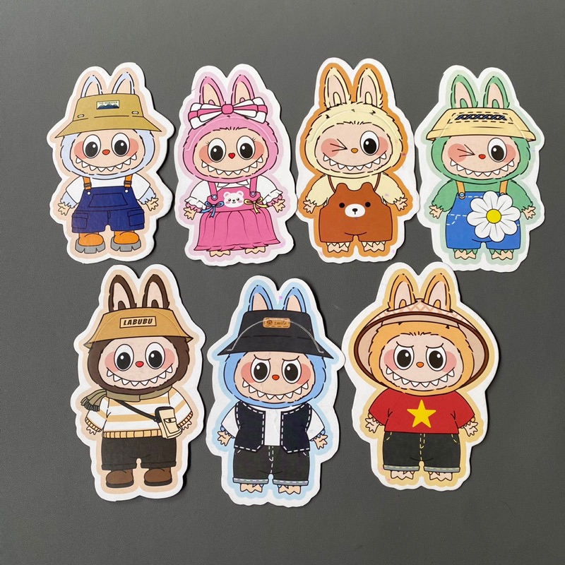 

AMPLOP LEBARAN LABUBU 3D isi 5