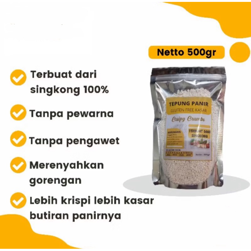 

Tepung Panir Gluten Free By Gea 500 Gram