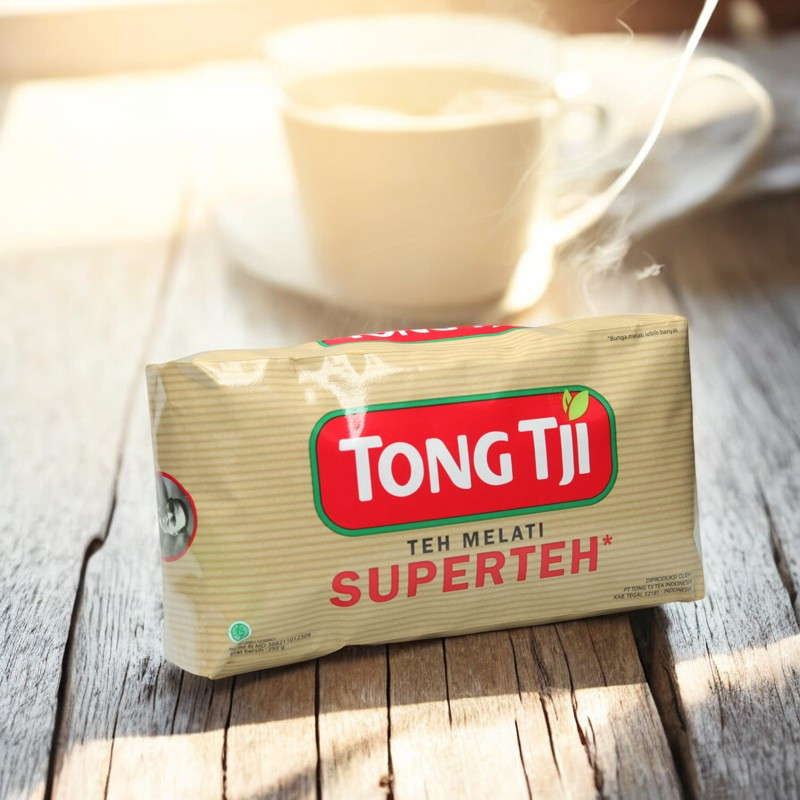 

Tong Tji Super Jasmine Tea 1 pack isi 250 gram ( Teh Seduh / Loose Tea )