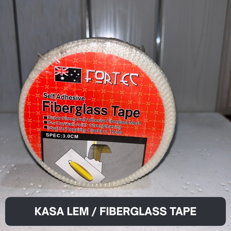 KASA LEM GYPSUM / LAKBAN GYPSUM PLAFON / FIBERGLASS TAPE ( MEDAN )