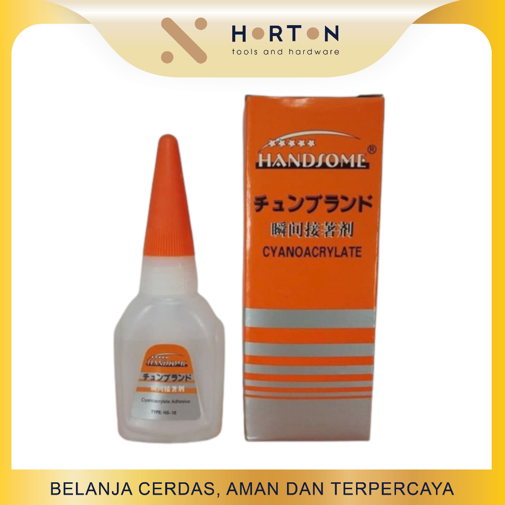

HANDSOME Lem Korea / Lem Cair Tetes Serbaguna Power Glue