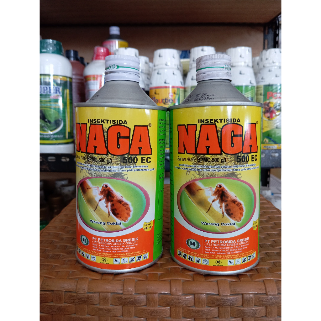 Insektisida NAGA 500 EC Obat Hama Wereng & Belalang Padi