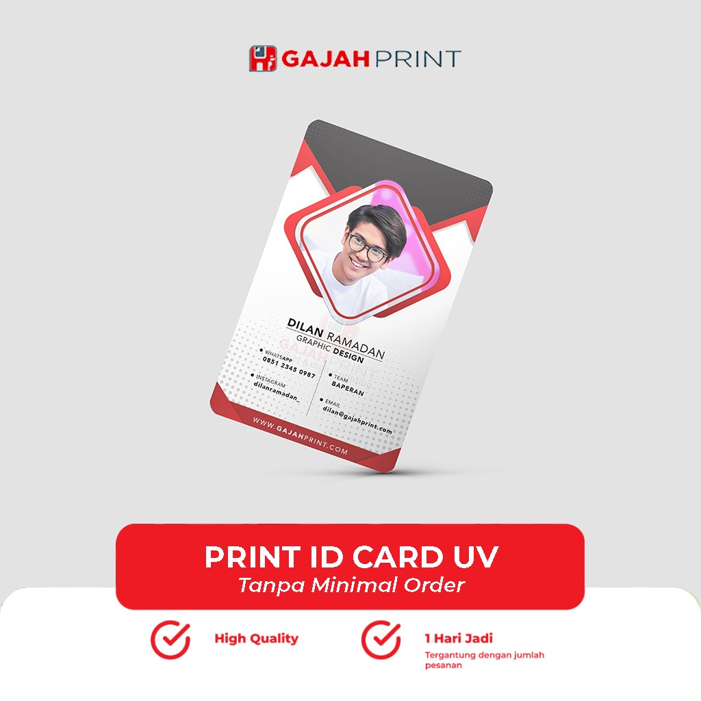 

PRINT UV ID Card / Barcode Pertamina / Plastic PVC / Kartu Member / ID Card Karyawan - Tanpa Minimal Order