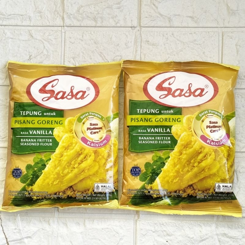 

Sasa Tepung Pisang Goreng Rasa Vanilla 70gr 210gr Free Bubble Wrap dan Dus Tebal