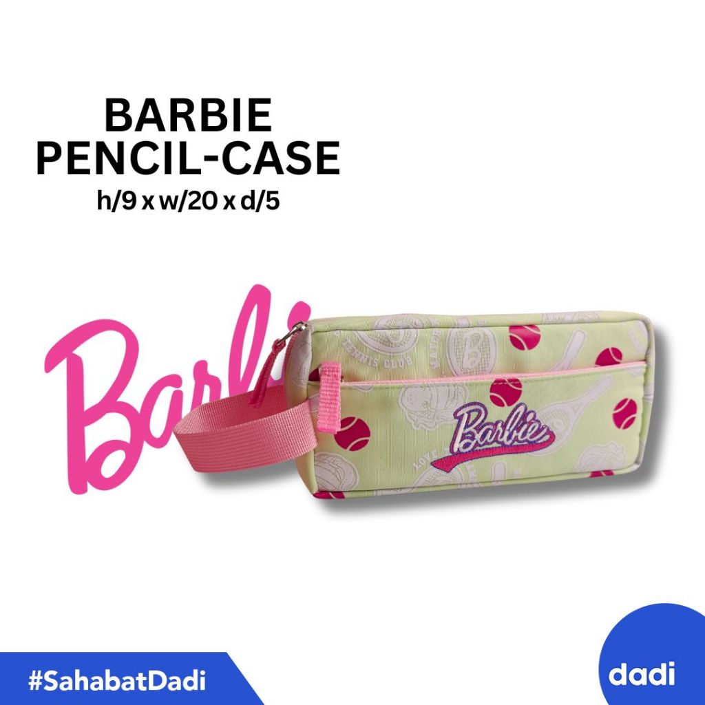 

Dadi - Barbie All Day Sports Pencil Case - Tempat Pensil/Alat Tulis