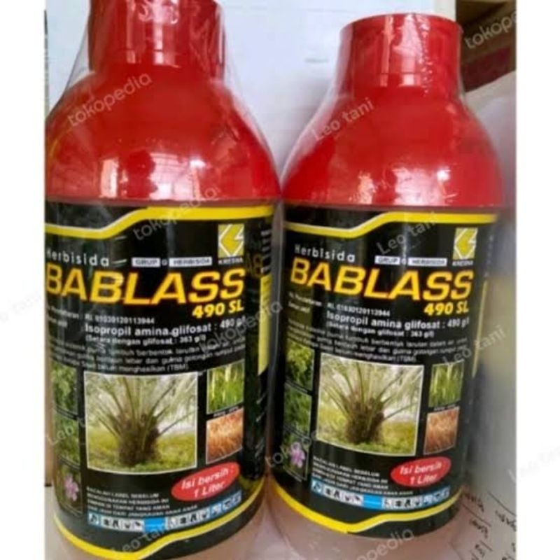 DISKON BABLAS 490SL 1 LITER HERBISIDA SISTEMIK / OBAT RUMPUT MATI SAMPAI AKAR / BABLAS 1LITER / babl