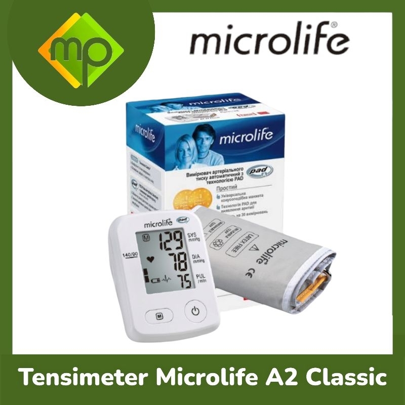 Tensimeter Digital Microlife BP A2 Classic  Tensi Digital Microlife A2 Classic