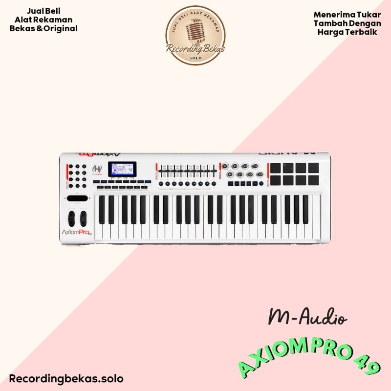 Midi Controller M-Audio M Audio Axiom Pro 49