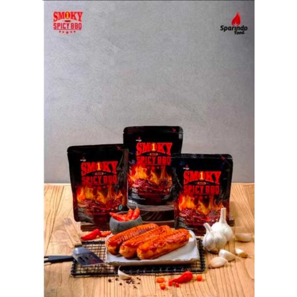 

SMOKY1 SPICY BBQ 250 gram (Spicy Barbeque Sauce)