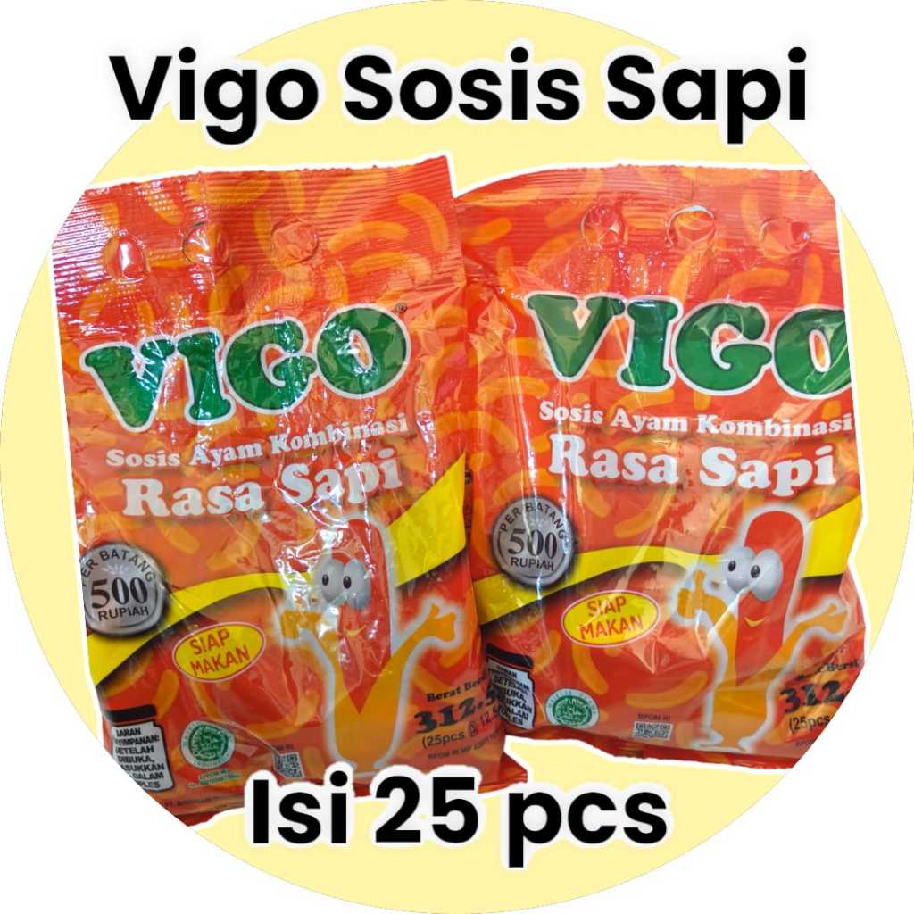 

VIGO SOSIS RASA SAPI ISI 25