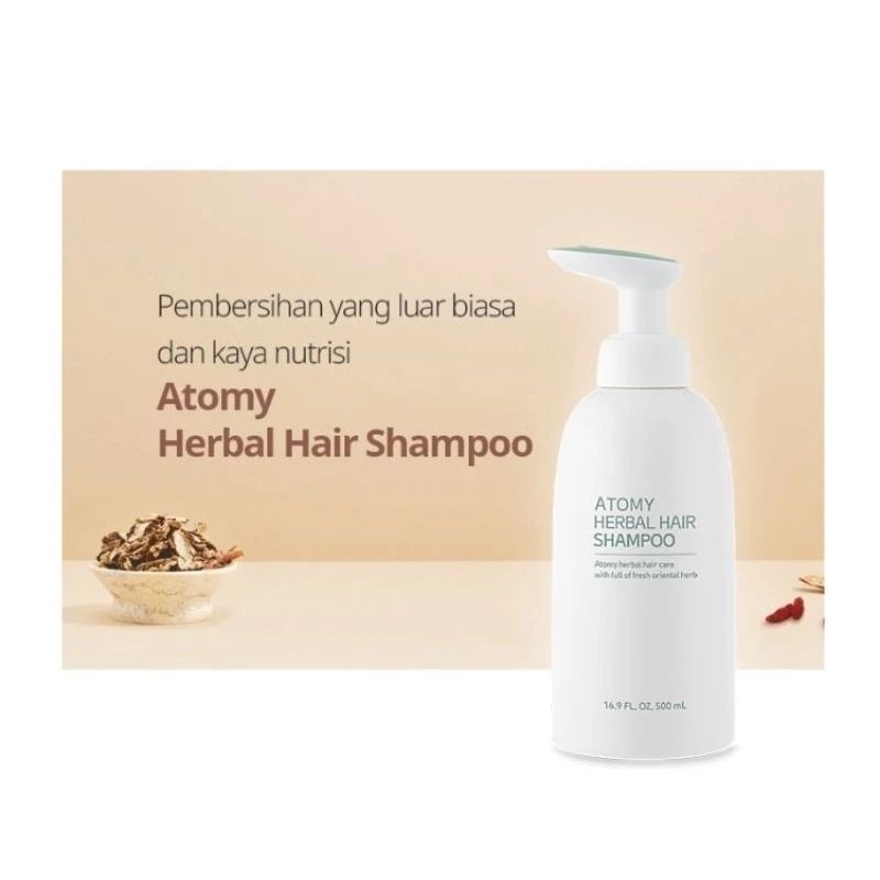 Atomy shampo shampoo herbal 500.ml original