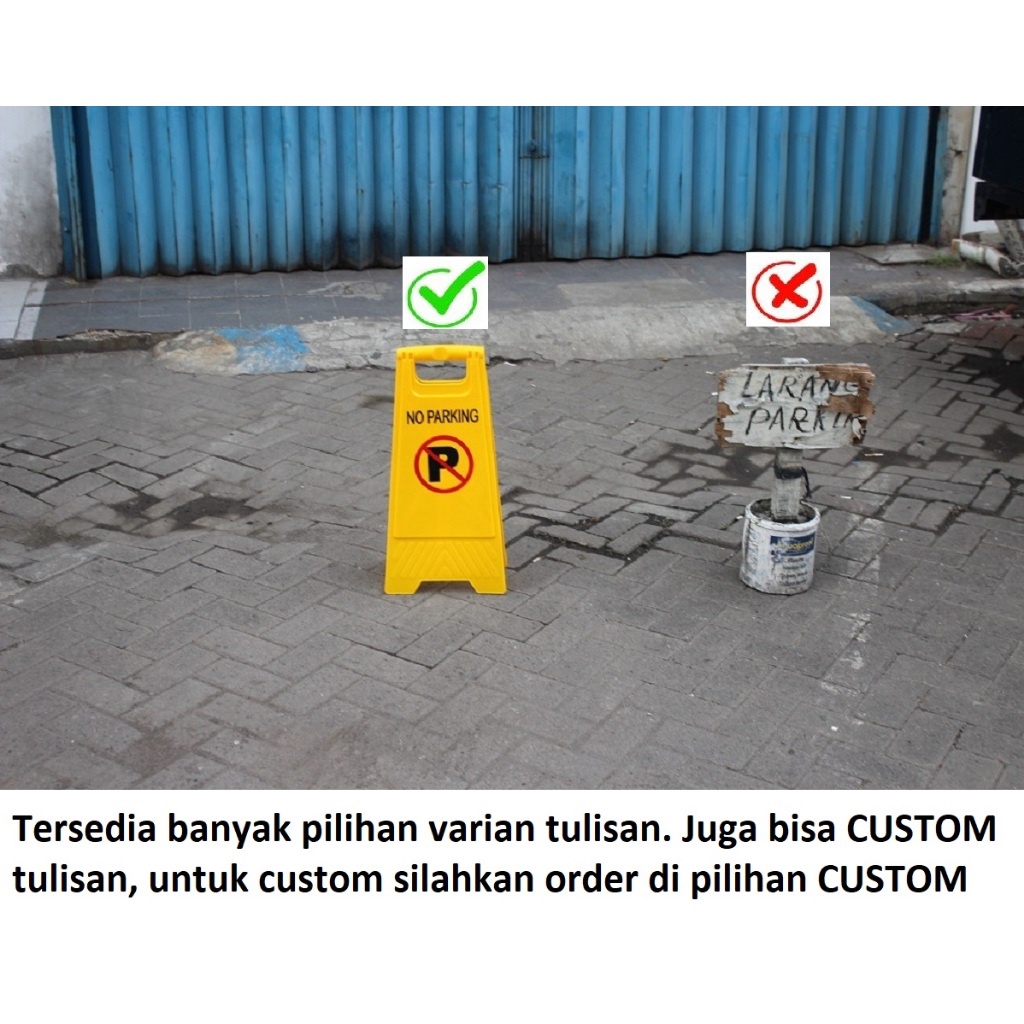 

Rambu DILARANG PARKIR Plang No parking Stiker sticker Khusus Direksi VIP Penghuni Karyawan Hotel vallet Valet CUSTOM not WET FLOOR