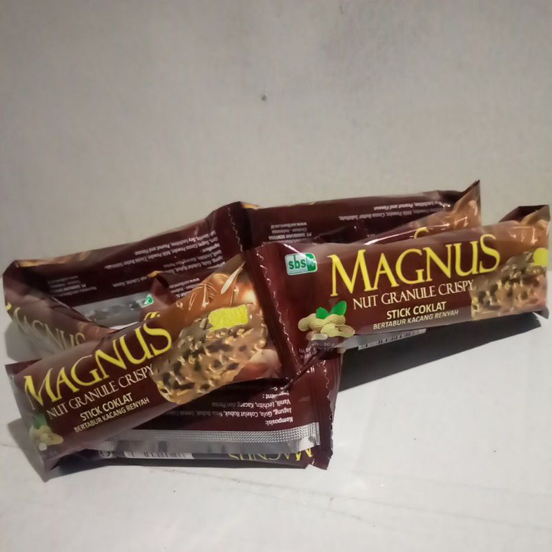 

MAGNUS Snack Stick Coklat 1 Pak Isi 10 Pcs Jajanan Anak Hadiah Ulang Tahun Viral