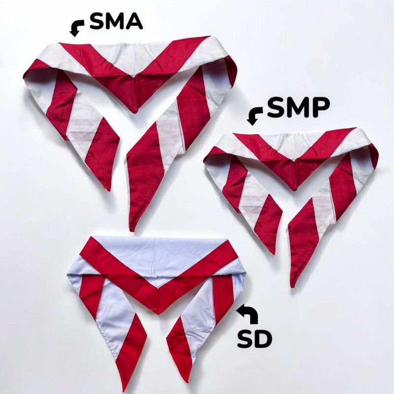 hasduk pramuka kacu pramuka SD-SMP-SMK | dasi kacu pramuka SD-SMP-SMK