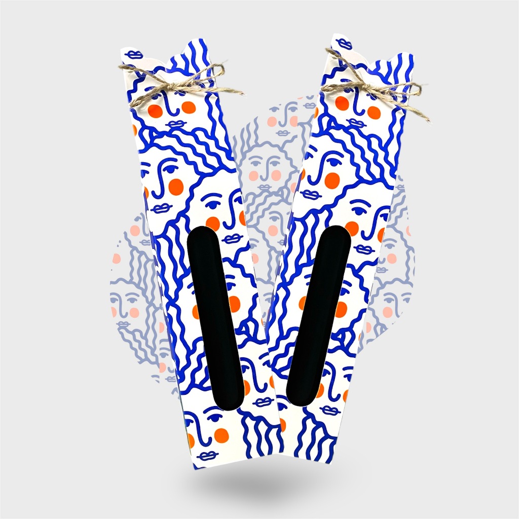 

Box Souvenir Tumbler 500 ml Lineart Blue Women