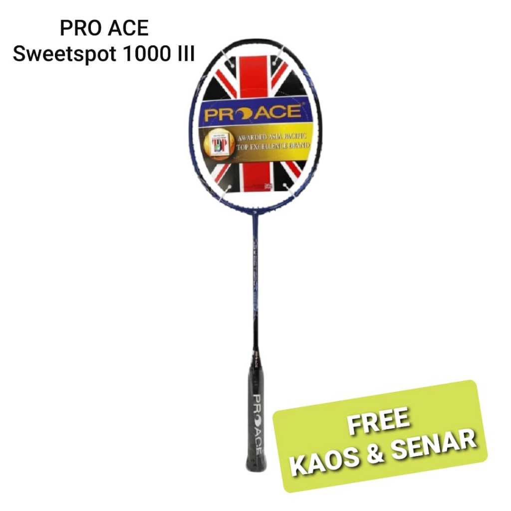 Raket Badminton Pro Ace SS 1000 III / ProAce Sweetspot 1000 III
