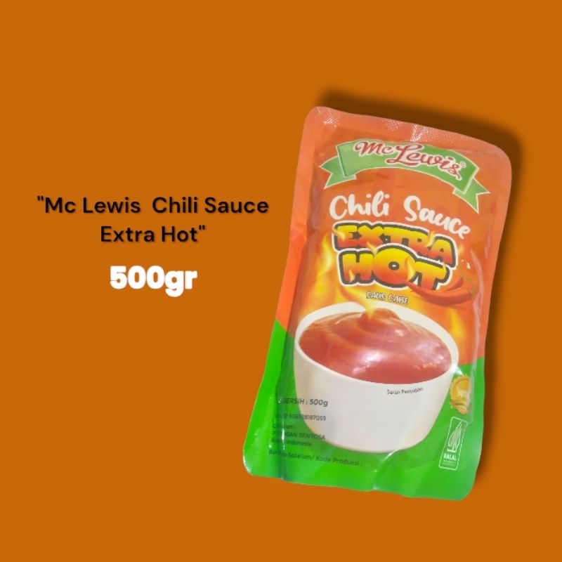 

Mc Lewis Chili Sauce Extra Hot - 500gr