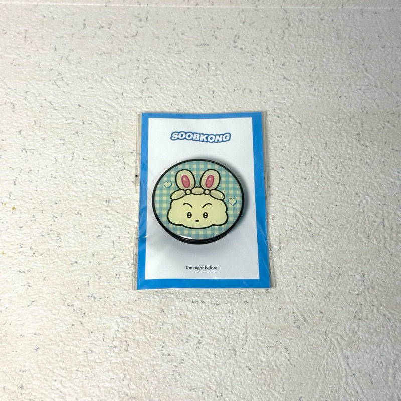 Ready Stock Txt Soobin Soobkong Bunny Griptok Phone Holder Fanmerch Kelinci Pc