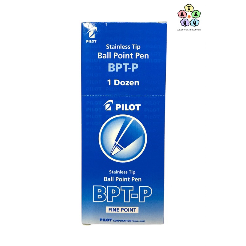 

PILOT Pulpen Ballpoint Tinta Hitam - Isi 12pcs
