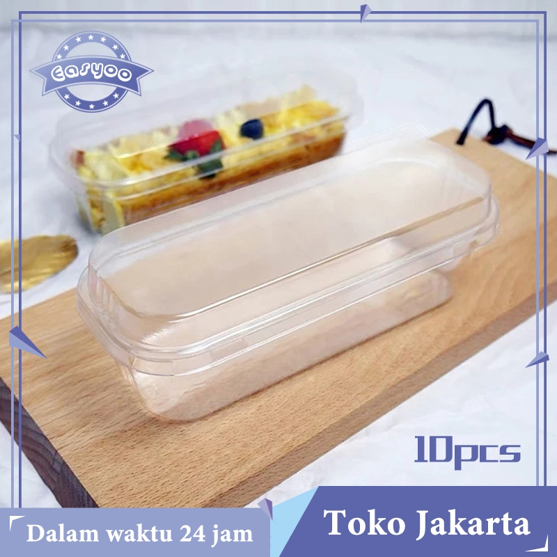 Isi 10 Box Cup Tiramisu Dessert Puding Cake Kue Dll Mika Dessert Cheesekuit Wadah Panjang