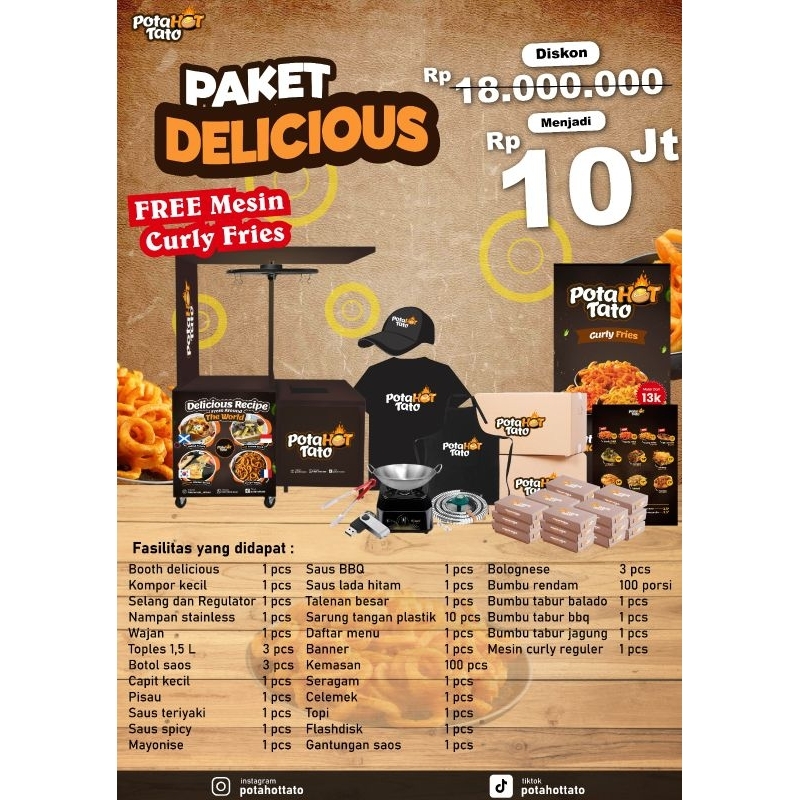 

Kemitraan Potahottato Paket Delicious