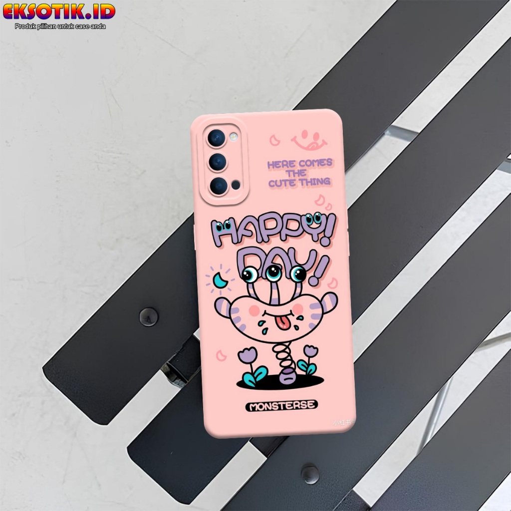Case Oppo Reno 4 - Casing Oppo Reno 4  - Fashion Case Terbaru - Silikon Oppo Reno 4  - Motif Keren D