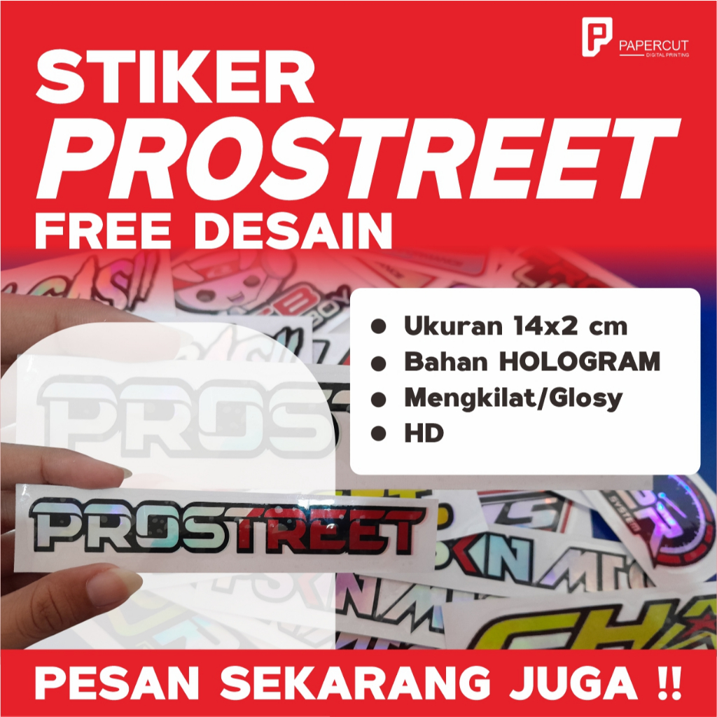 

PROSTRES STIKER HOLOGRAM Kualitas Tajam