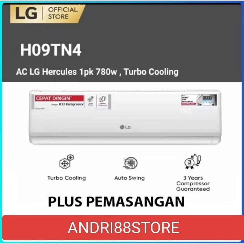 AC LG 1 PK H09TN4 + PASANG
