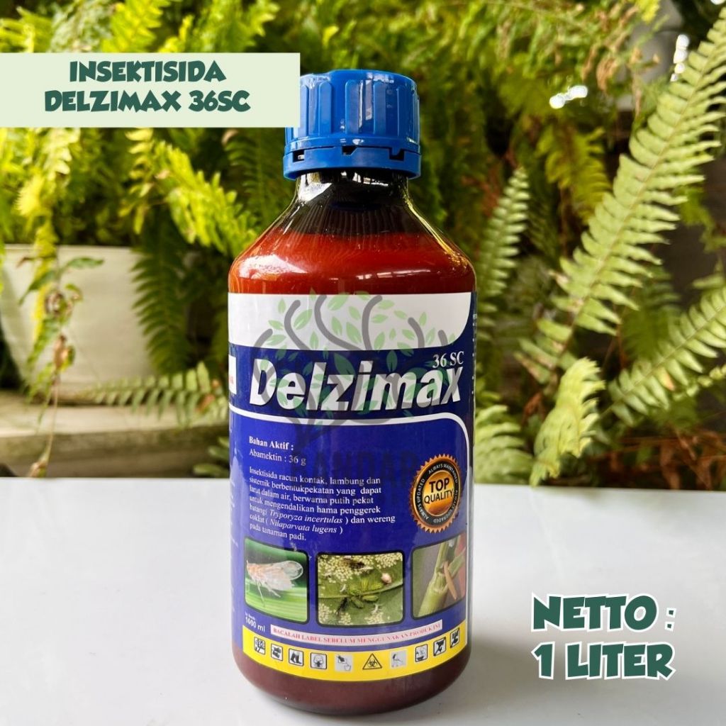 Delzimax 365 SC Insektisida Pembasmi Hama Ulat Grayak Kemasan 1 Liter