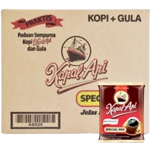 

Kapal Api Spesial Mix 1 Dus - 12 Renceng