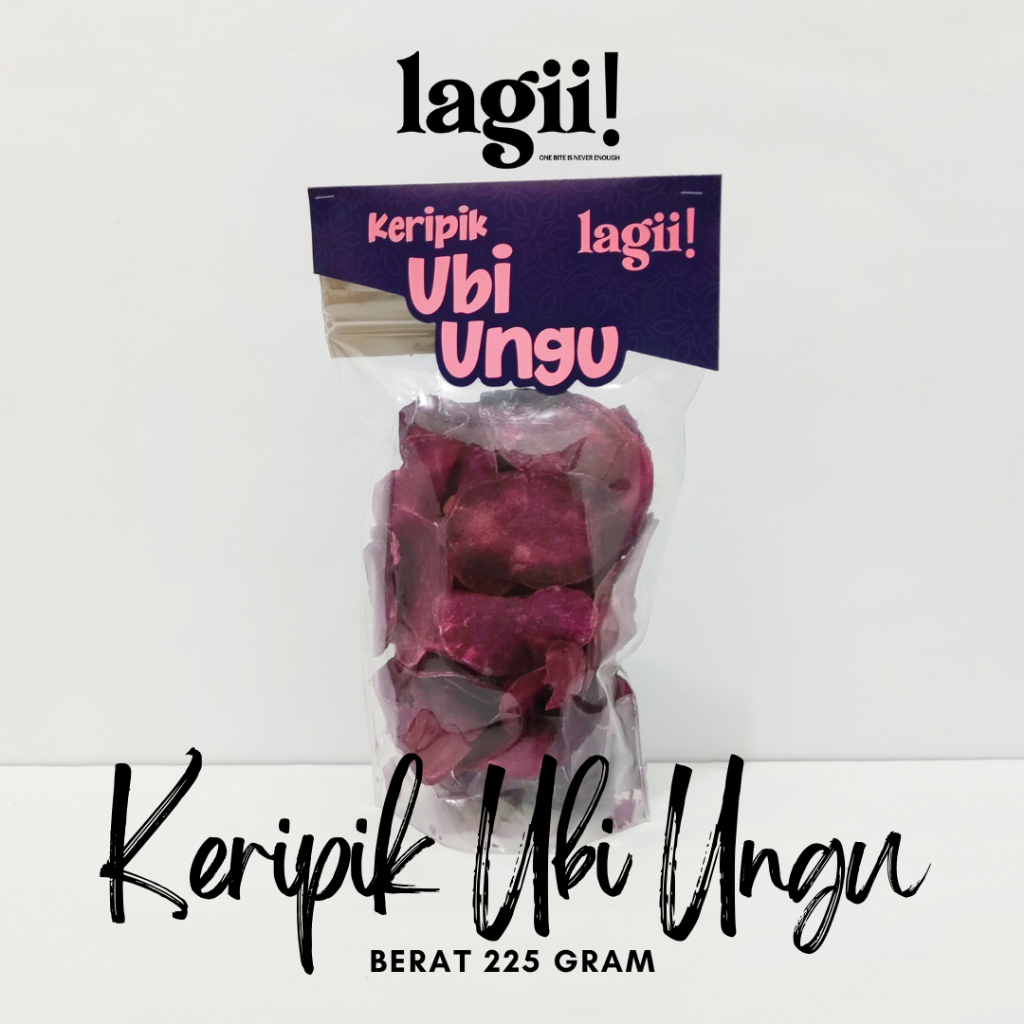 

Manna Snack - Keripik Ubi Jalar / Ketela Ungu Cemilan Tradisional Manis