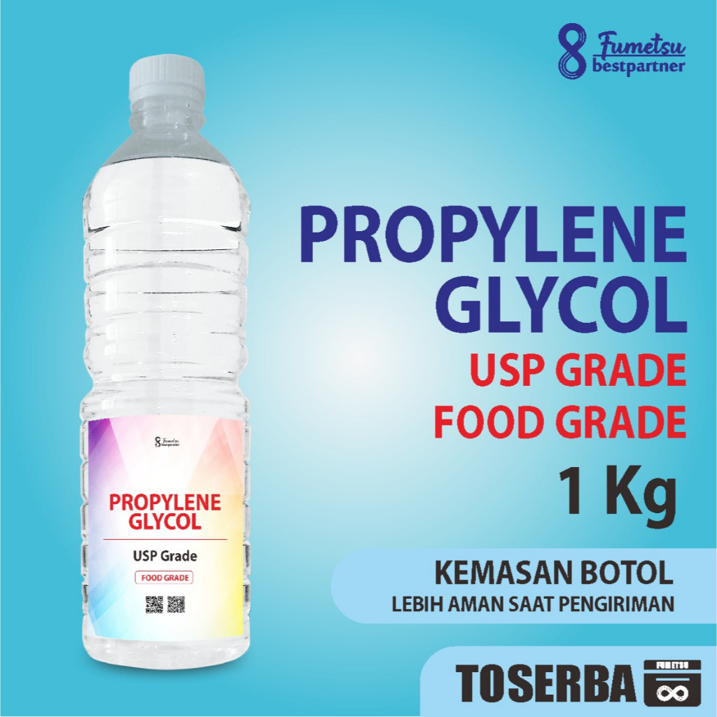 Propylene Glycol USP Grade / Propylene Glycol Food Grade / PG USP Grade - 1 KG