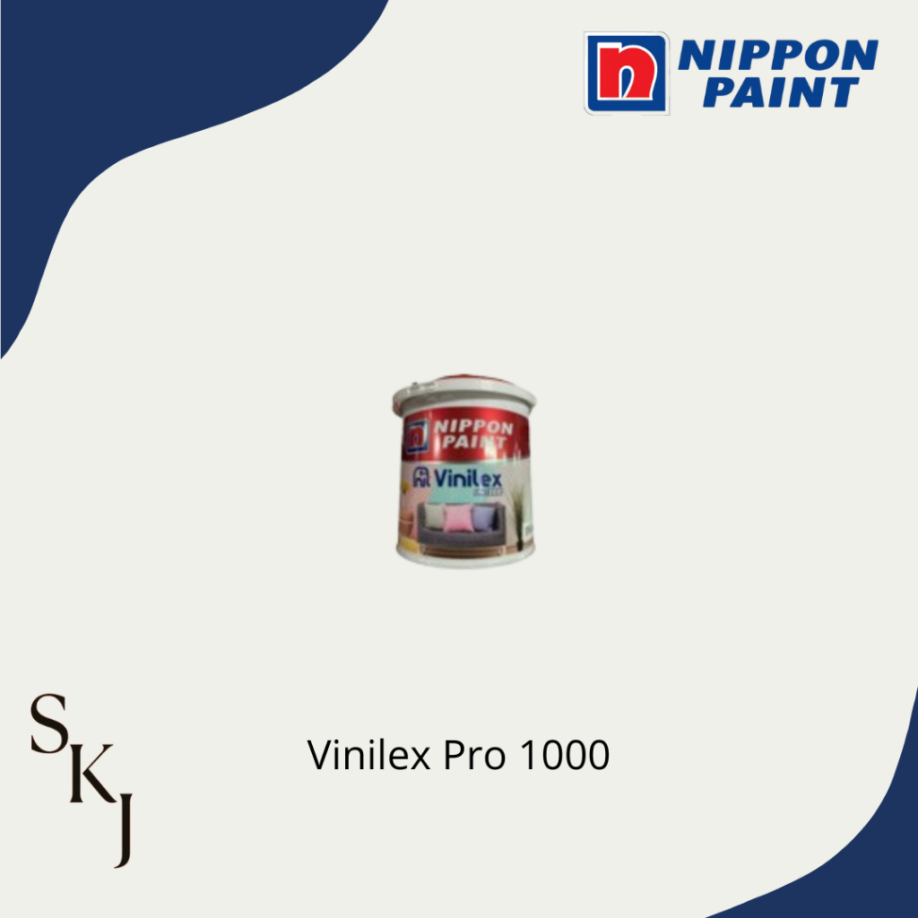 Cat Tembok Vinilex Pro 1000 Warna Putih 5 Kg