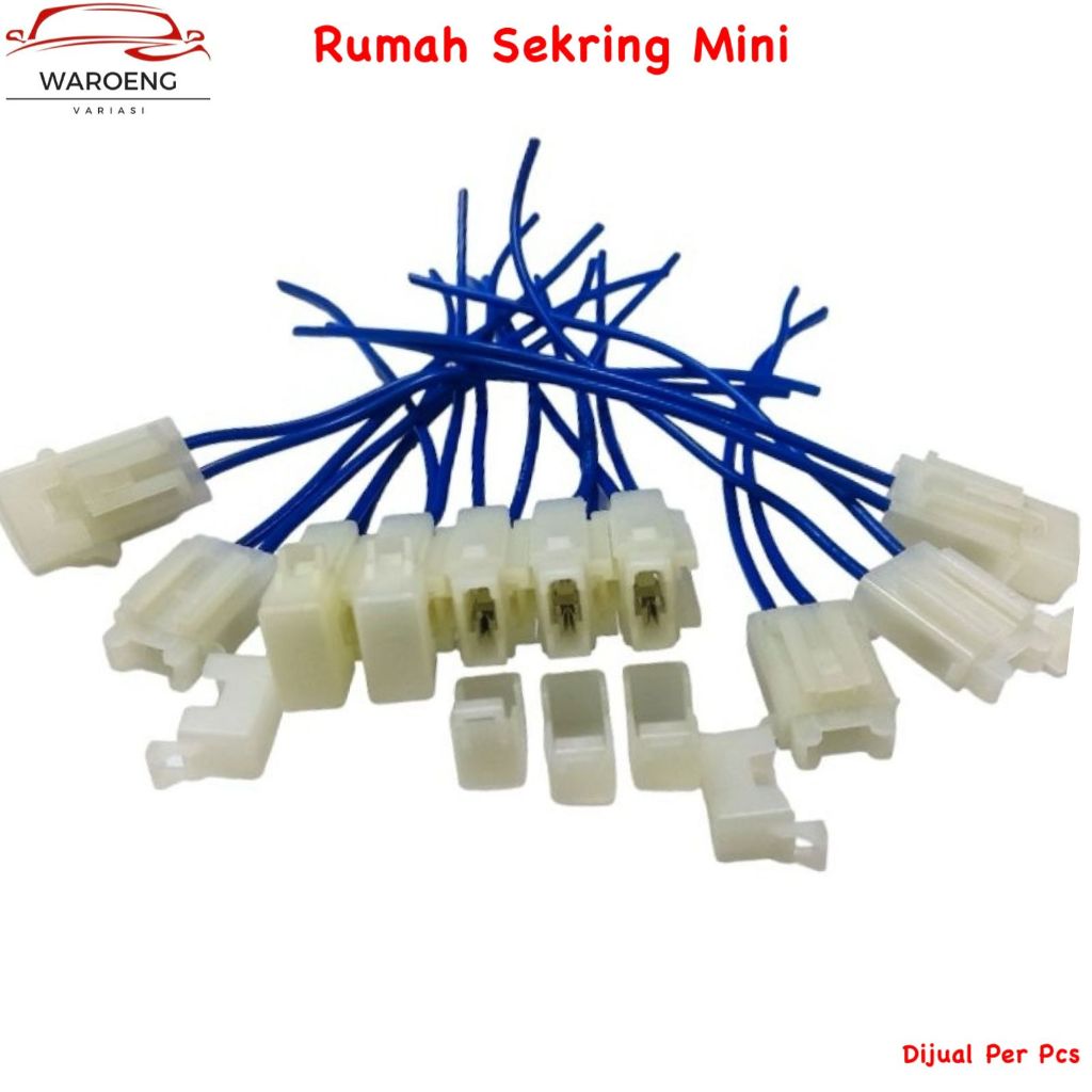 Rumah Sikring Mini Box Sikring Mini Fuse Holder Mini