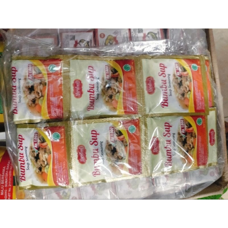 

Bumbu Sup renteng Asli Pariaman