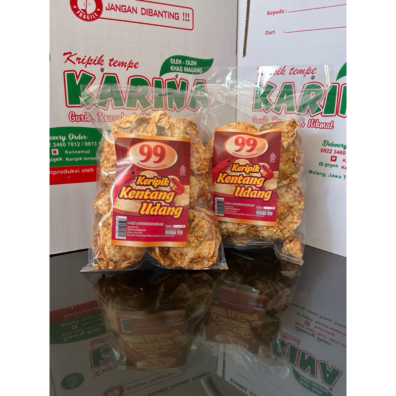 

Keripik Kentang udang | Camilan Khas MALANG