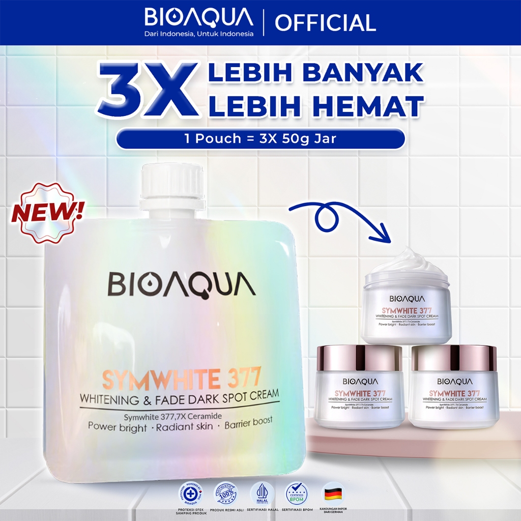 BIOAQUA SymWhite 377 Whitening & Fade Dark Spot Cream BIG SIZE 150g