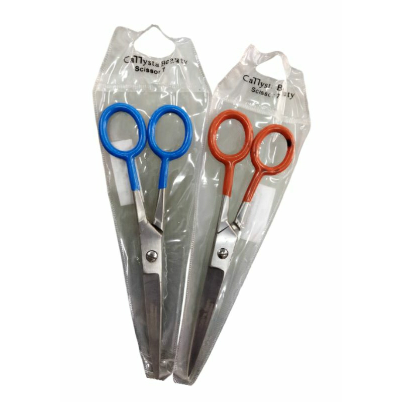 GUNTING POTONG RAMBUT CALLYSTA BEAUTY 7" (WARNA) BARBERSHOP SALON | (0613001)