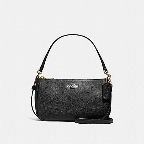 Tas CC F25591 Top Handle Pouch Mini Shoulder Bag Black