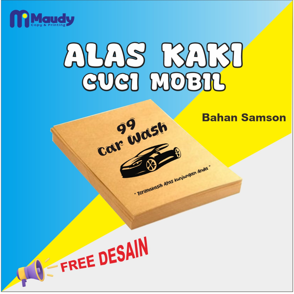 Alas kaki cuci mobil / alas kaki untuk cucian mobil