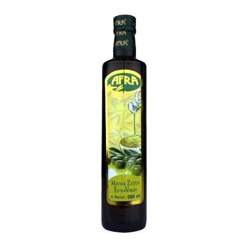 

Minyak Zaitun Extra Virgin Afra 500 ml - Extra Virgin Olive Oil