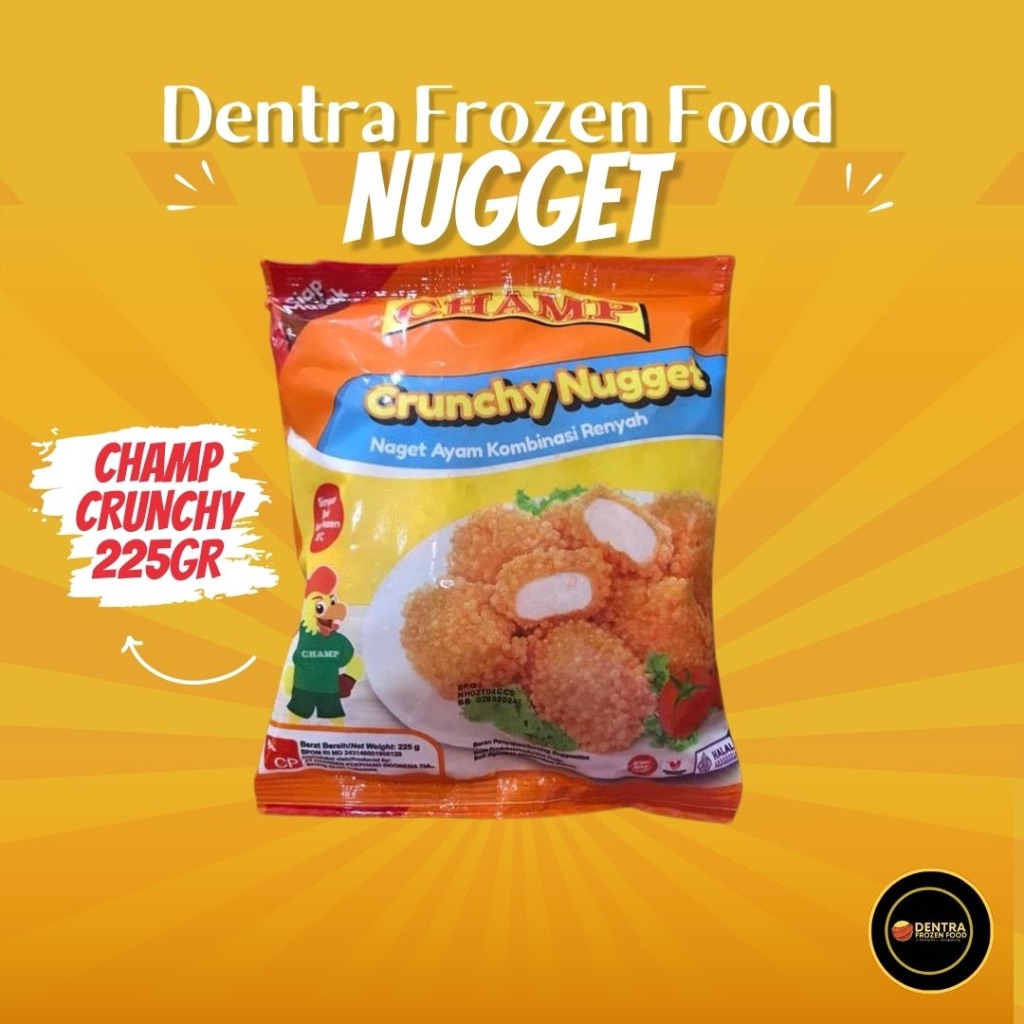 

CHAMP CRUNCHY NUGGET 225GR