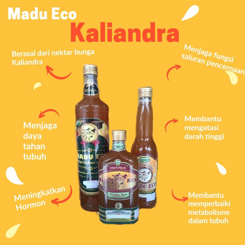 

Madu Eco Kaliandra 250 ml | Madu Asli | Madu Murni