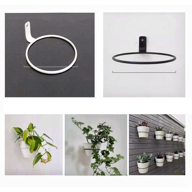 ring pot bunga besi / ring plat pot bunga