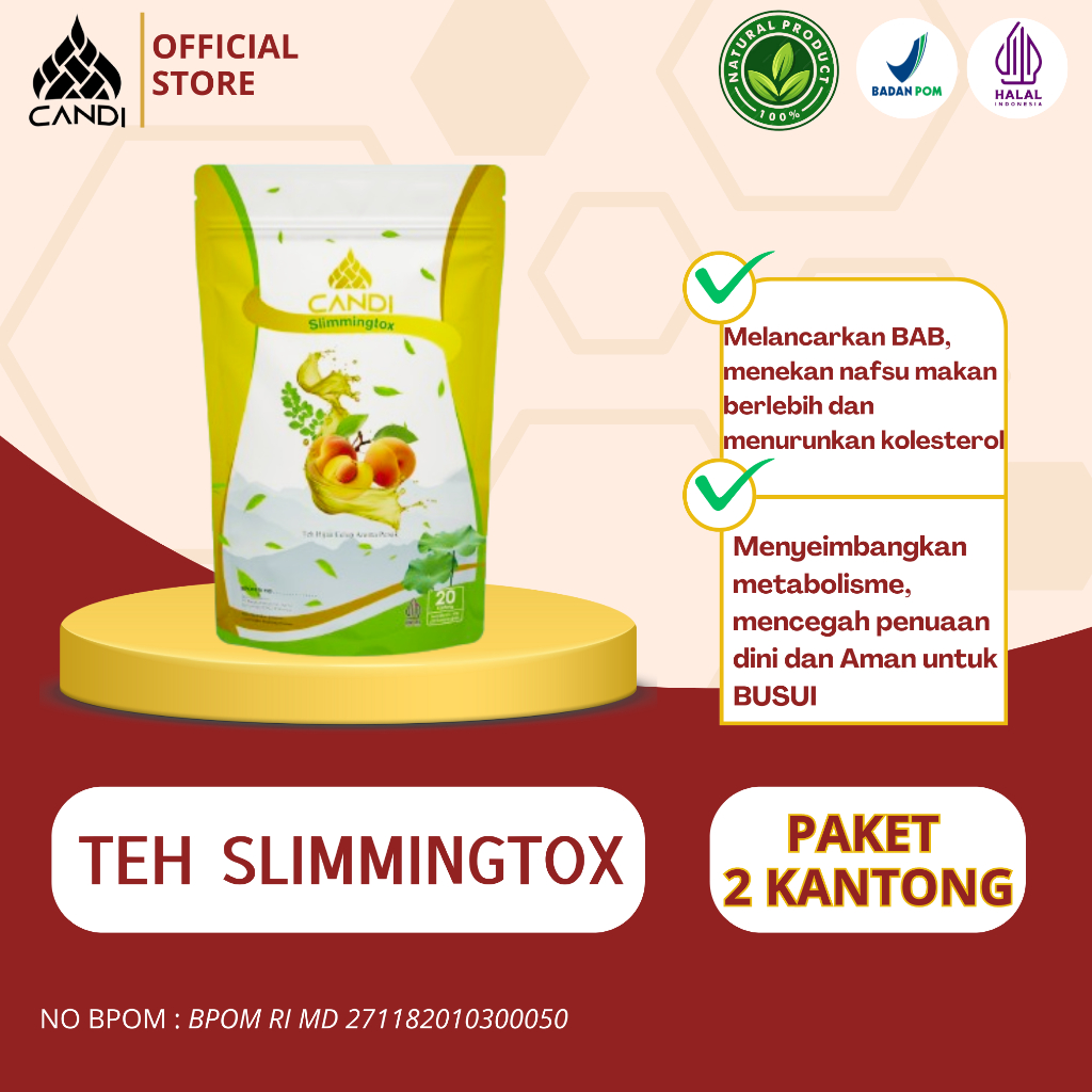 

PAKET 30 HARI CANDI SLIMMINGTOX TEH PELANGSING AMAN ALAMI
