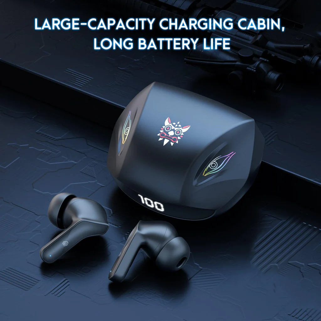 HEADSET BLUETOOTH ONIKUMA T33 V5.1 GAMING STEREO HITAM ORIGINAL