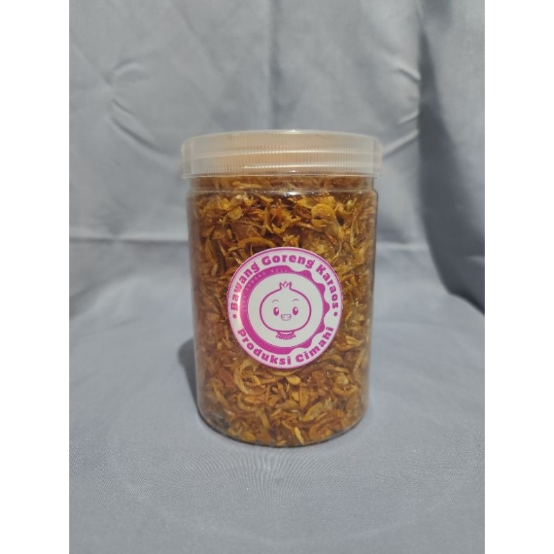

Bawang goreng brebes premium-Karaos 250gram bawang goreng asli renyah dan gurih