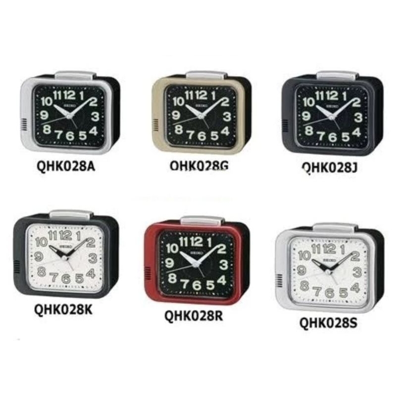 Seiko QHK028#QHK028#Jam weker Seiko QHK028#Jam alarm Seiko QHK028